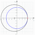 An hypotrochoid with a bigger inner circle : gives the same figure as an epitrochoid