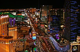 The Las Vegas Strip, an "All-American Road"