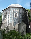 Tomb of Mahmud Pasha in Istanbul (1473), located behind his mosque
