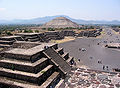 Teotihuacán, eine bedeutende, archäologische Ruinenstätte