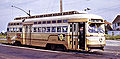 Der PCC-Straßenbahn­wagen aus den USA diente als Vorbild …