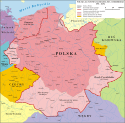 Kingdom of Poland in 1025