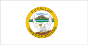 Flag of the Puyallup Indian Reservation