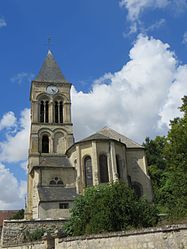 The church of Rozet-Saint-Albin