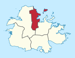 Location of Parish of Saint George