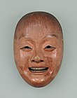 Noh mask of the shōjō type. 15th or 16th century. Deemed Important Cultural Property.