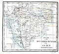 Southern division of South India in 1843