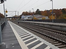 Bahnhof Vogelweh nach dem Umbau 2018
