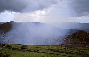 Krater des Vulkans Masaya