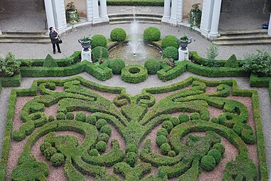 Baroque - Garden of the Tessin Palace, Stockholm, Sweden, by Nicodemus Tessin the Younger, 1692–1700[45]