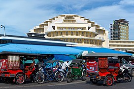 Central Market, Phnom Penh in 2017