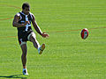 James Gwilt playing for St Kilda in 2009