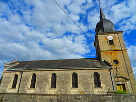 The church in Ambly-sur-Meuse