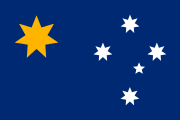 Ausflag's 2000 professional designers' competition was won by Franck Gentil with a design that replaces the Union Flag with a gold Commonwealth Star