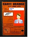First design of the Carte Orange (1975)