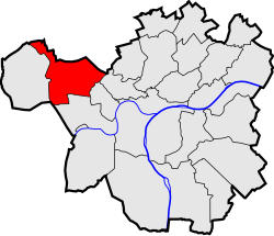 Location of Suarlée in Namur