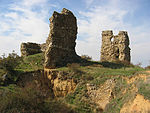 Ruins of the castle at Saldaña