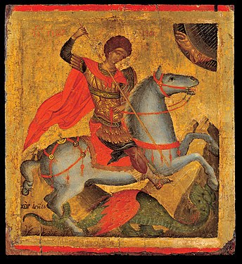 Icon by Angelos Akotandos, Crete (first half of the 15th century)