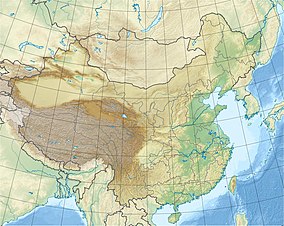 Map of Wuyanling National Nature Reserve in eastern China