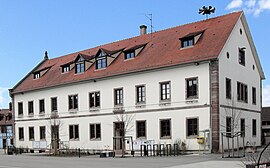The town hall in Ebersheim