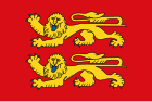 Flagge der früheren Region Haute-Normandie
