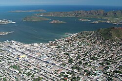 Aerial view of Guaymas