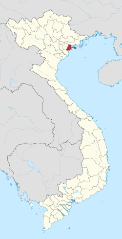 Provincial location in Vietnam