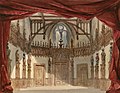 Image 156Set design for Act 2 of Les Burgraves, by Humanité René Philastre and Charles-Antoine Cambon (restored by Adam Cuerden) (from Wikipedia:Featured pictures/Culture, entertainment, and lifestyle/Theatre)