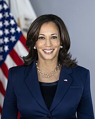 Vice President of the United States Kamala Harris from California