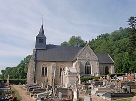 The church in Manneville-la-Raoult