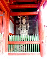 Niō or Temple Guardian. Banna-ji.