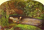 Millais's Ophelia; 1851–1852.