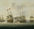 The Portuguese led attack on Nova Colonia, 6 January 1763