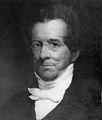 Thomas Hopkins Gallaudet 1787–1851, begründete 1816 mit Laurent Clerc die Schulbildung für taube Kinder in den USA