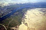Nil-Flussoase bei Luxor
