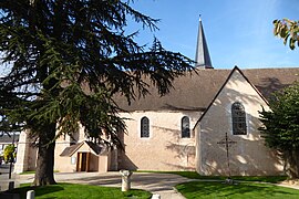 The church in Lucé