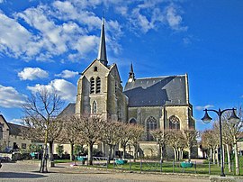 The church of Saint-Pierre, in Ablis