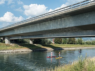 Brücken über den Linthkanal, Schmerikon SG - Tuggen SZ (2018)