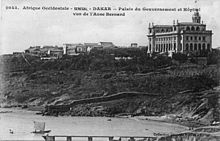 Dakar Government Palace and Hospital, circa 1920
