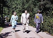 President Martti Ahtisaari and Eeva Ahtisaari in 1994