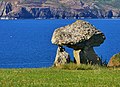 Dolmen Carreg Samson in Pembrokeshire, Wales