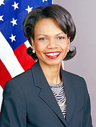 Condoleezza Rice United States Secretary of State 2005–09[100]