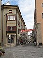 Hall in Tirol, view of a street: Rosengasse