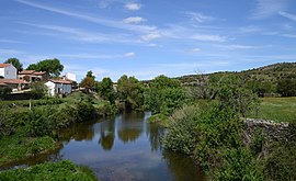 View of the village, with River Ponsul