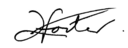 Signature of Kevin Foster MP