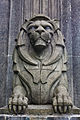 One of Marega's lions at the south end of the Lions Gate Bridge