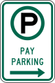 R7-22 Parking pay parking