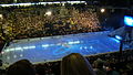 Die Arena mit Eisfläche