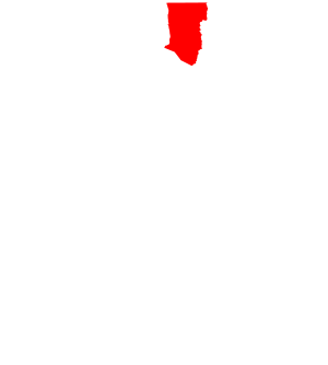 Map of New Mexico highlighting Taos County