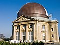 Great dome of the observatory, built on the remains of the Château-Neuf